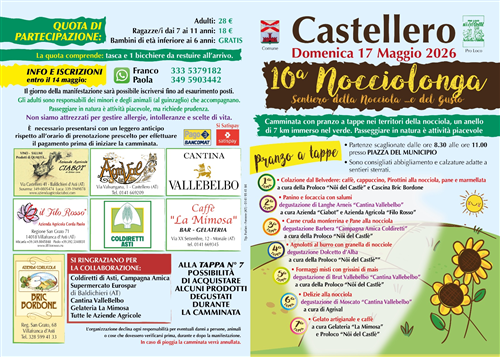 Eventi in programma 2026