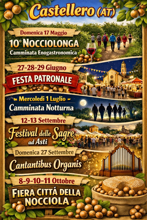 Eventi in programma 2026
