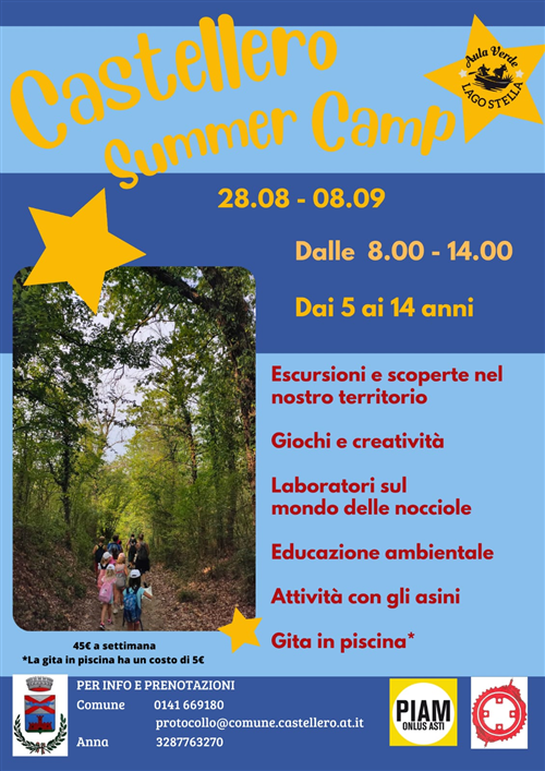 Castellero Summer Camp 2023